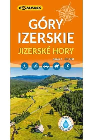 Mapa turystyczna - Góry Izerskie 1:35 000
