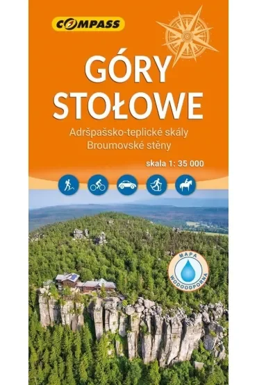 Mapa turystyczna - Góry Stołowe 1:35 000