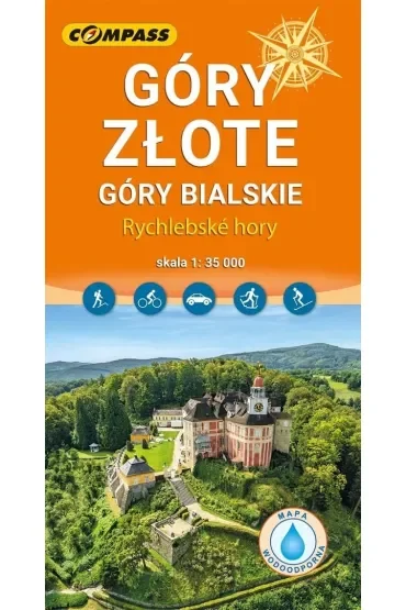 Góry Złote. Mapa turystyczna w skali 1:35 000 (wersja wodoodporna)