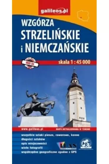 Wzgórza Strzelińskie i Niemczańskie 1:45000/Galileos/