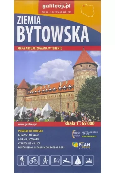 Mapa - Ziemia Bytowska 1:65 000