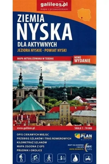 Mapa - Ziemia Nyska 1:70000