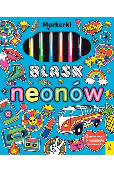 Blask neonów. Markerki
