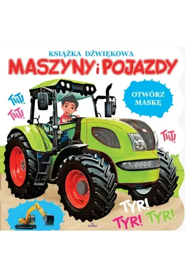 Maszyny i pojazdy. Książka dźwiękowa