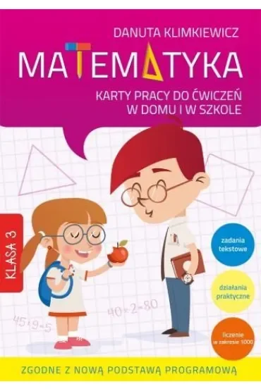 Matematyka klasa 3 karty pracy do ćwiczeń w domu i w szkole