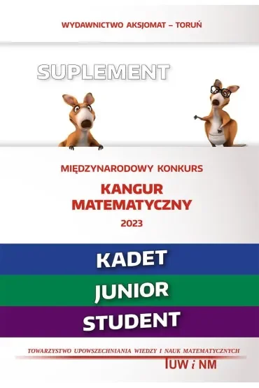 Matematyka z wesołym kangurem 2023 Kangur7
