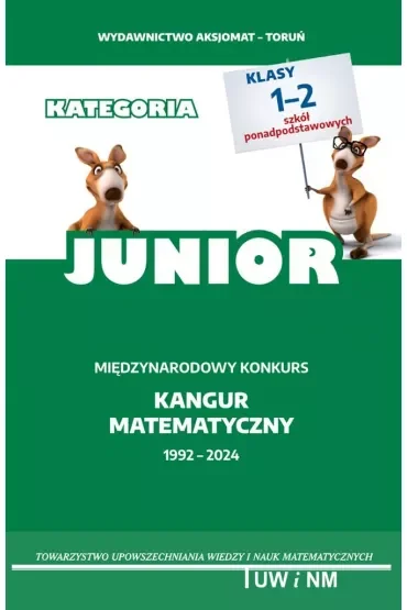 Matematyka z wesołym kangurem Poziom Junior 2024