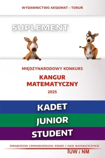 Matematyka z wesołym kangurem 2025 Suplement (Ż/M/B)