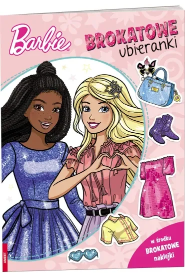 Mattel Barbie. Brokatowe ubieranki