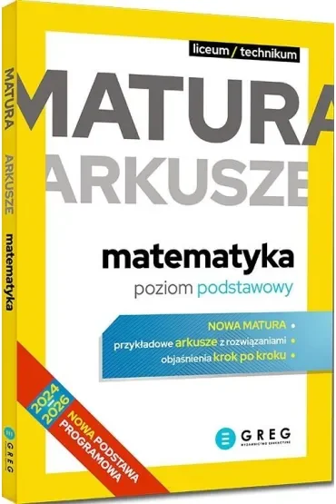 Matematyka. Matura. Arkusze. Poziom podstawowy 2026