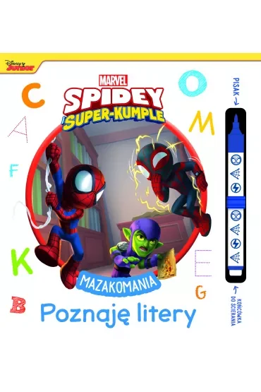 Mazakomania. Poznaję litery. Marvel Spidey i Super-kumple