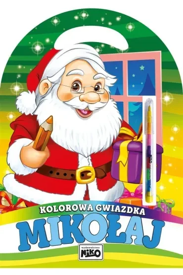 Mikołaj. Kolorowa gwiazdka