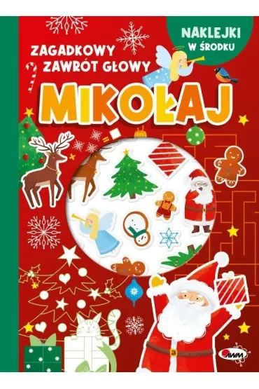 KSIAZECZKA EDUK BN A4 MIKOLAJ NAKLEJ AWM