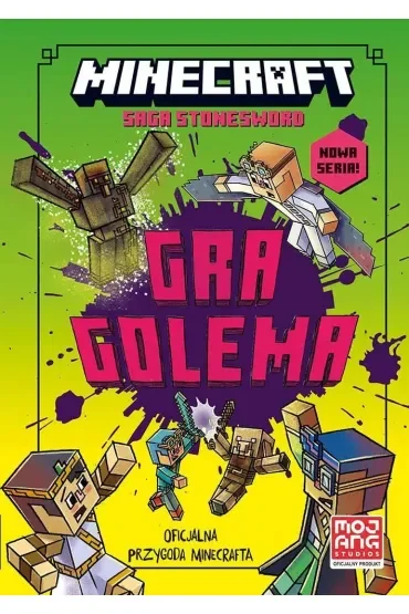Gra golema. Saga Stonesword. Tom 5. Minecraft