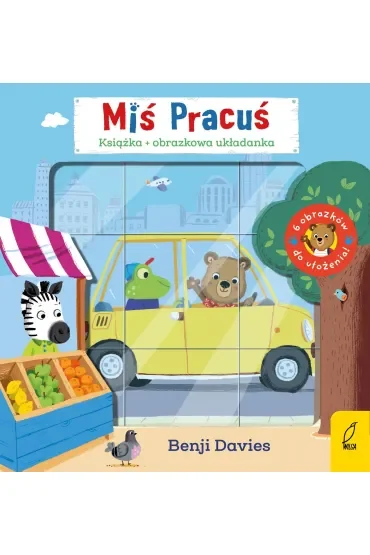 Miś Pracuś. W drogę! + obrazkowa układanka