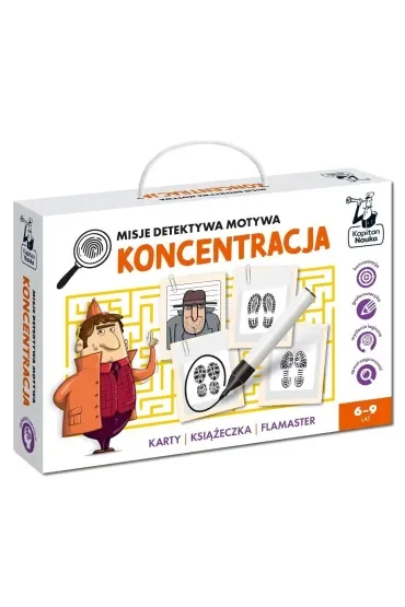 Kapitan Nauka. Misje detektywa Motywa. Koncentracja