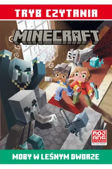 Moby w leśnym dworze. Tryb czytania. Minecraft