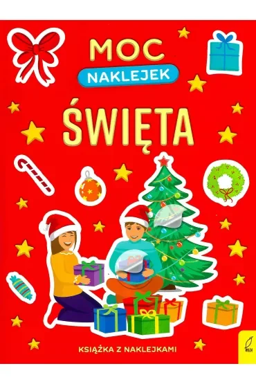 Moc naklejek. Święta