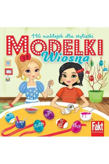 Modelki Wiosna. 114 naklejek dla stylistki