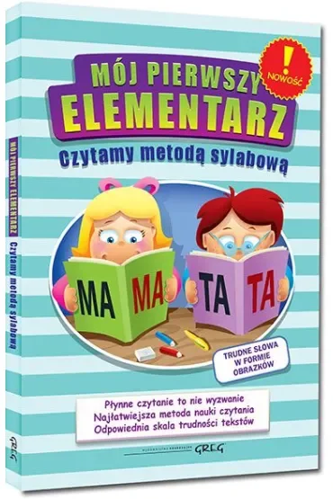 Mój pierwszy elementarz. Czytamy metodą sylabową