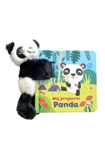 Mój przyjaciel Panda (książka z maskotką)