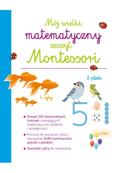 Mój wielki matematyczny zeszyt Montessori