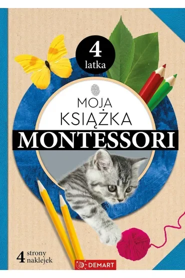 Moja książka Montessori 4-latka