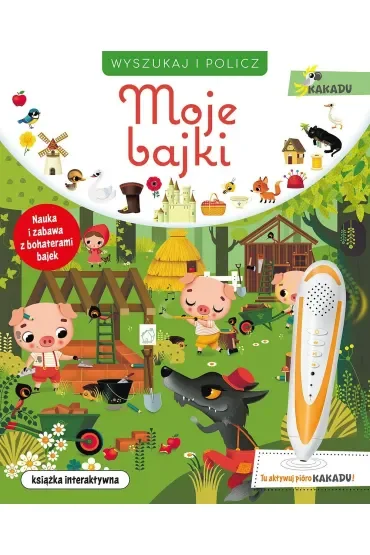 Moje bajki (książka interaktywna)