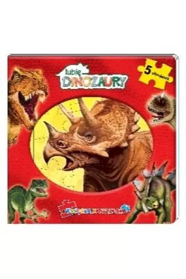 Moje Dinozaury. Książka z puzzlami