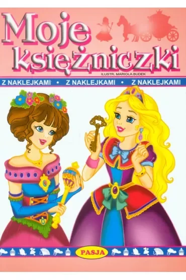 Moje księżniczki z naklejkami