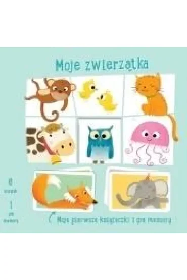 Moje pierwsze książeczki i memory - Zwierzątka