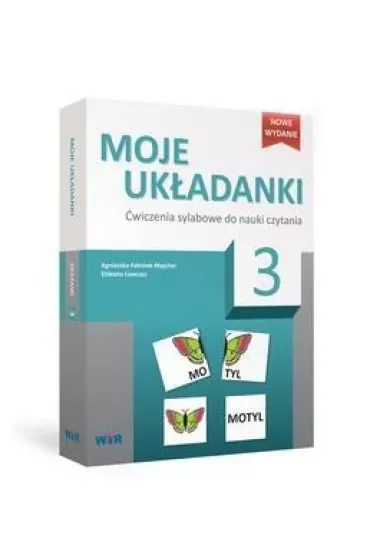 Moje układanki 3. Ćwiczenia sylabowe do nauki...