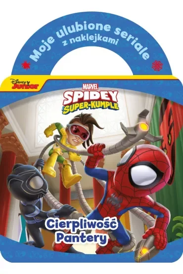 Moje ulubione seriale z naklejkami. Marvel Spidey i Super-kumple. Cierpliwość Pantery