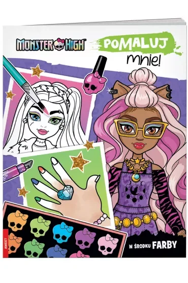 Monster High Pomaluj mnie!