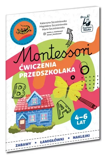 Montessori. Ćwiczenia przedszkolaka
