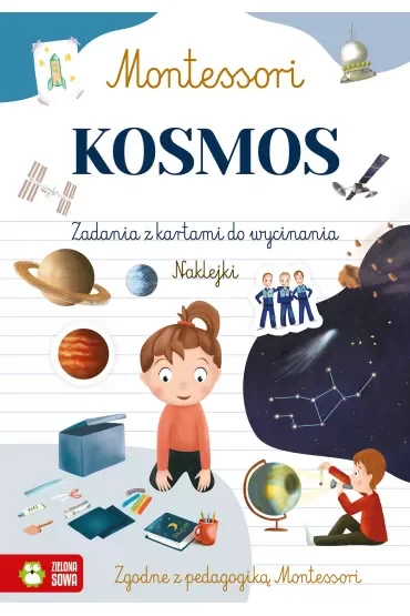 Montessori. Kosmos. Zadania z kartami do wycinania