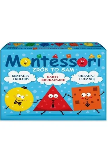 Montessori Zrób to sam. Kształty i kolory. Karty edukacyjne. Liczby