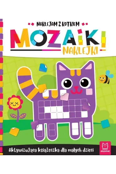 Mozaiki naklejki. Naklejam z kotkiem