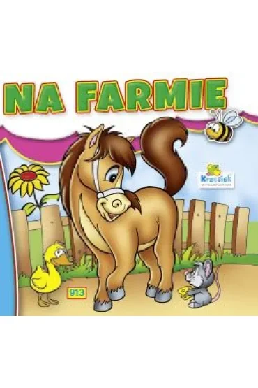 Na farmie - Konik. Książeczka harmonijka