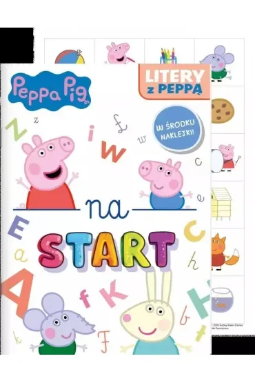 Na start. Litery z Świnką Peppą