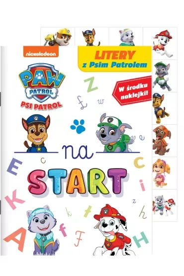 Na start. Litery z Psim Patrolem
