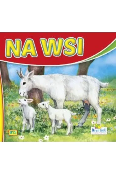 Na wsi - Kozy. Książeczka harmonijka