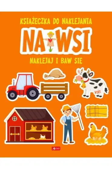 Na wsi. Książeczka do naklejania
