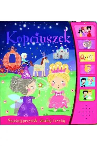 Naciśnij przycisk, słuchaj i czytaj. Kopciuszek