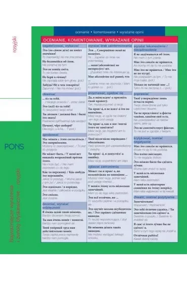 Błyskawicznie zwroty i wyrażenia rosyjskie PONS