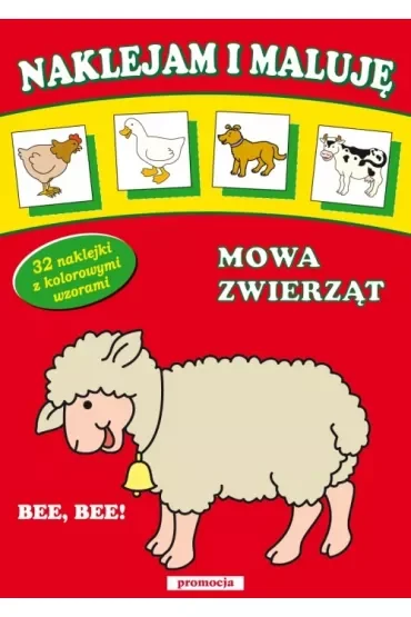 Mowa zwierząt naklejam i maluję