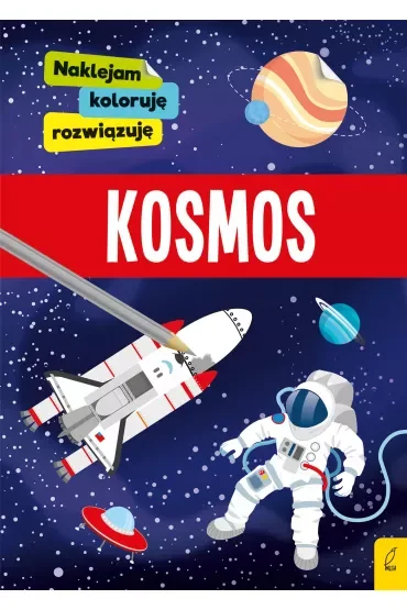 Naklejam, koloruję, rozwiązuję. Kosmos