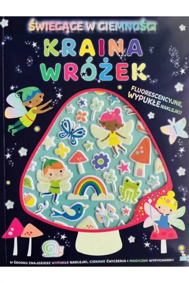 Kraina wróżek. Wypukłe naklejki świecące w ciemności
