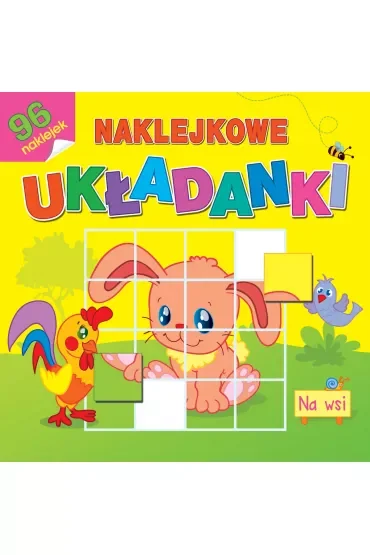 Naklejkowe układanki. Na wsi