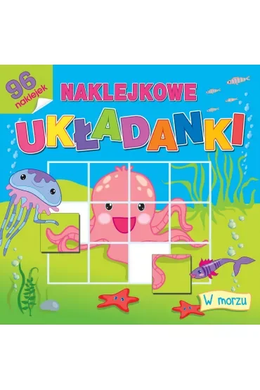 Naklejkowe układanki. W morzu